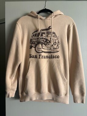 San Francisco Graphic Hoodie - Beige